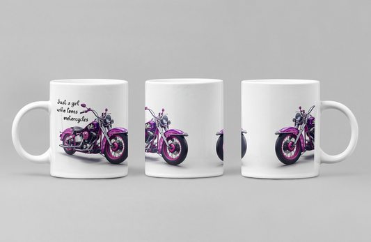 Motorbike female Mug