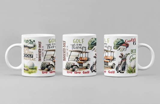 Golf Therapy Mug