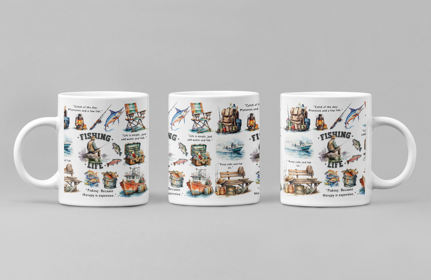 Fishing Life Mug