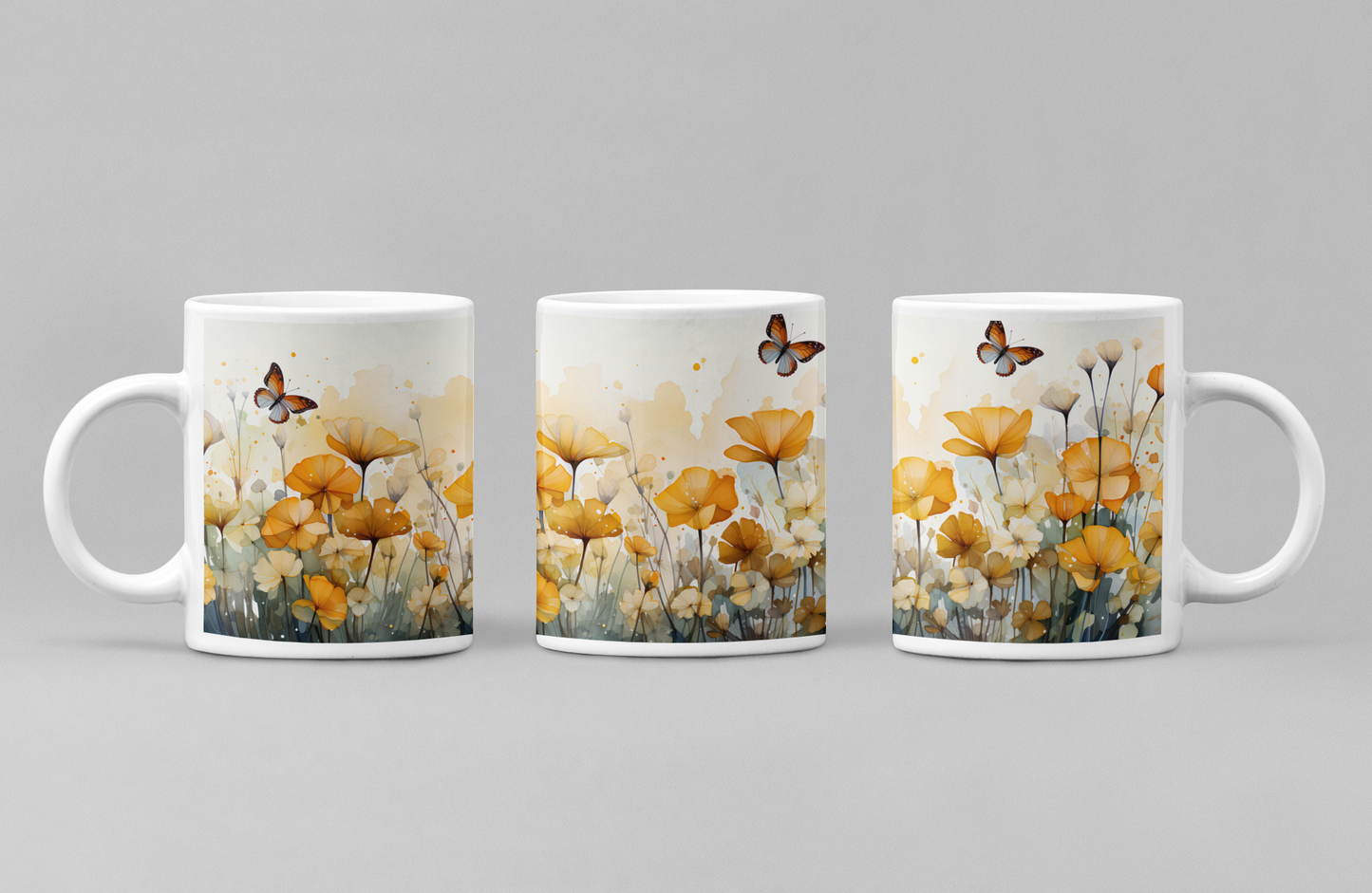 Flower/butterfly