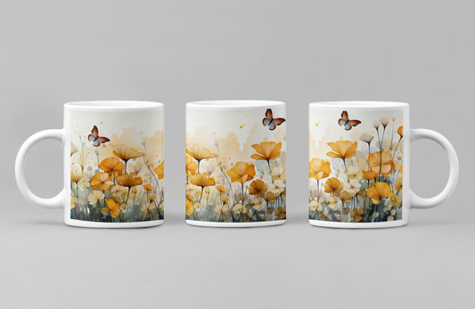 Flower/butterfly