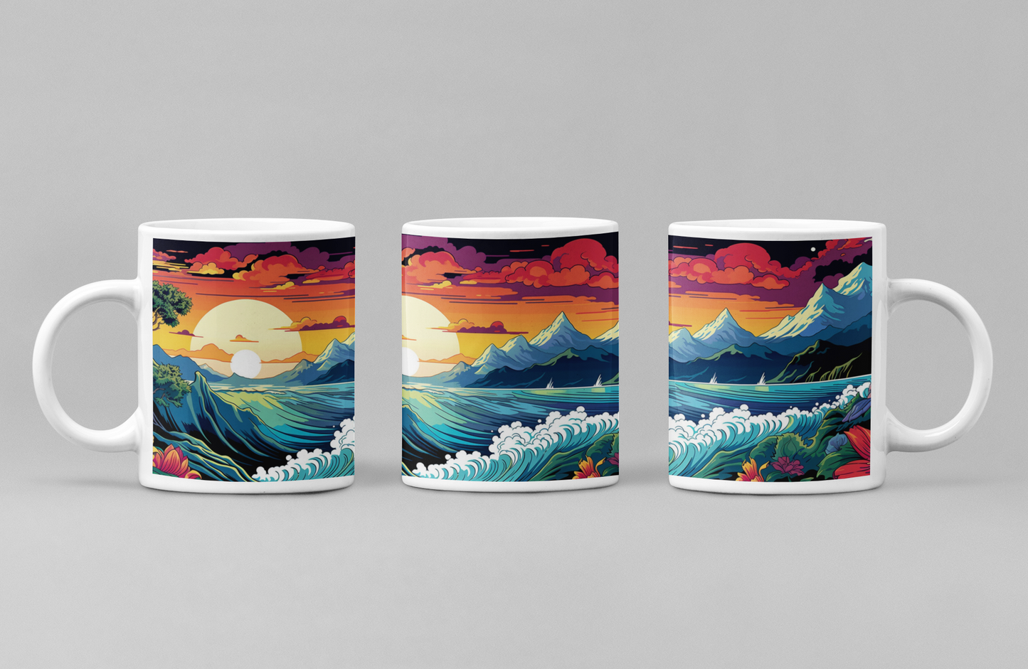 Wave scene