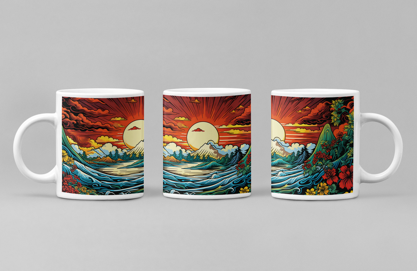 Wave scene